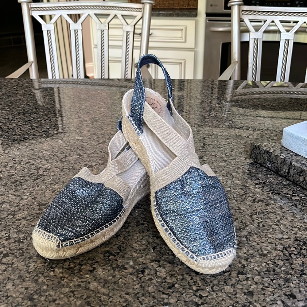 Toni Pons Origens espadrilles  Grey Shimmer